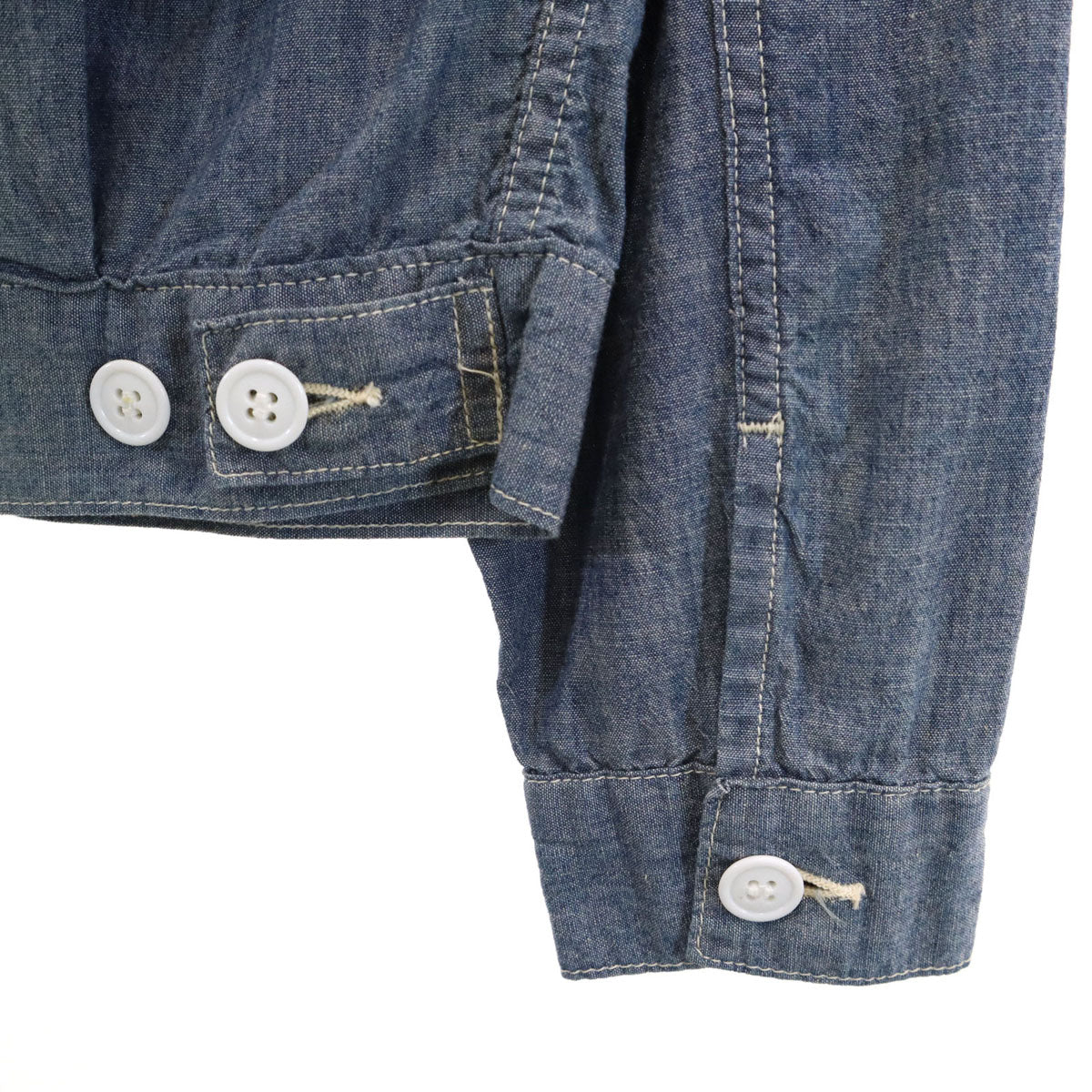 未使用 Levi's リーバイス シャンブレー デニムジャケット M ネイビー系 ジージャン メンズ