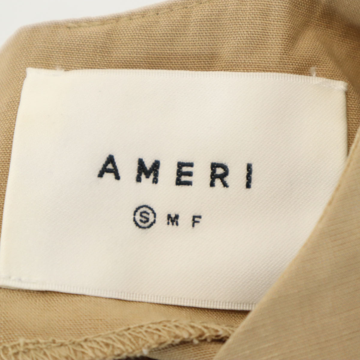 AMERI UNDRESSED アメリ 長袖 カットソー S ベージュ系 レディース