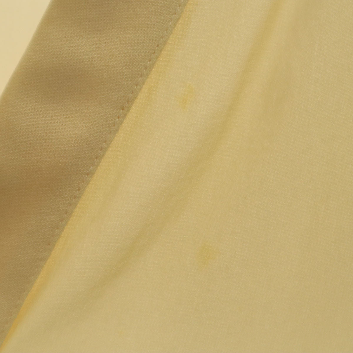 GIORGIO ARMANI ジョルジオアルマーニ 80s 90s イタリア製 シルク100% オールド 長袖 2点セット ブラウス 38/40 イエロー系 レディース