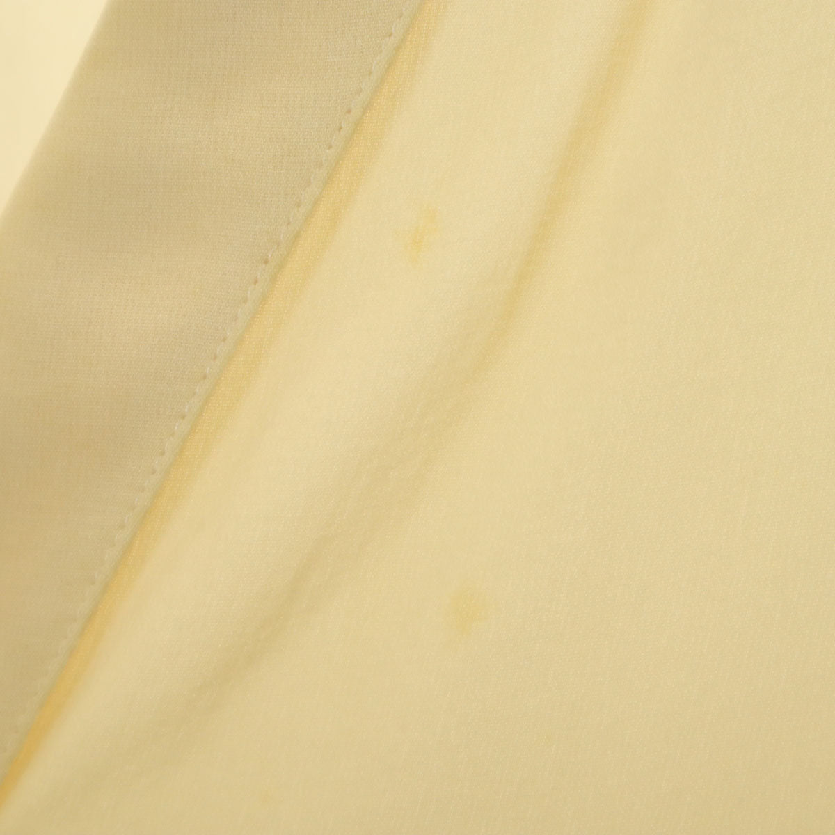 GIORGIO ARMANI ジョルジオアルマーニ 80s 90s イタリア製 シルク100% オールド 長袖 2点セット ブラウス 38/40 イエロー系 レディース