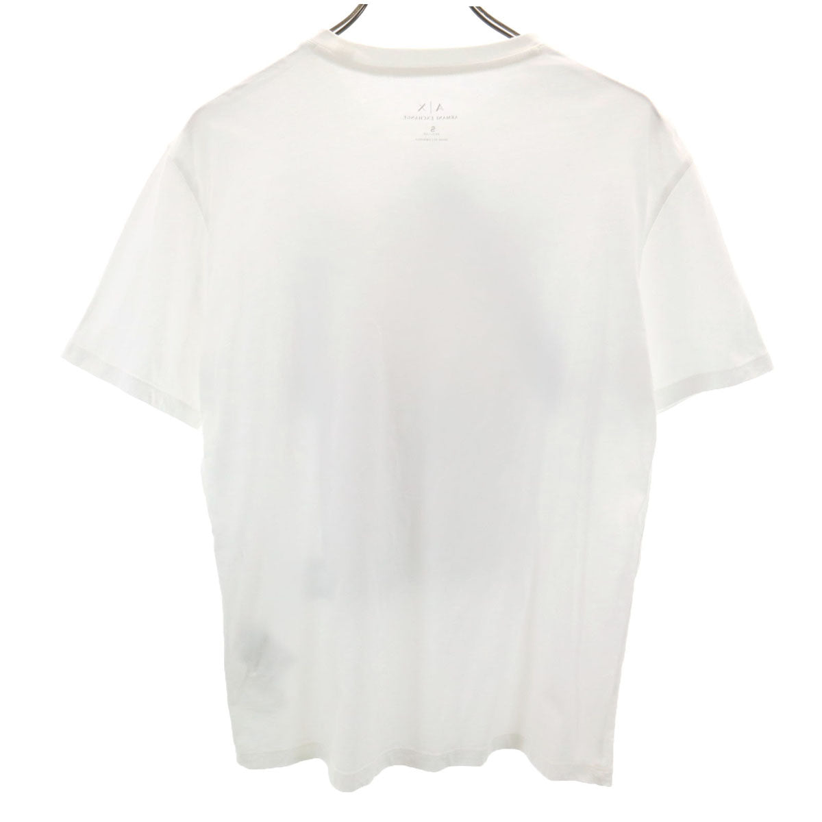 ARMANI EXCHANGE アルマーニエクスチェンジ フォトプリント 半袖 Tシャツ S ホワイト メンズ