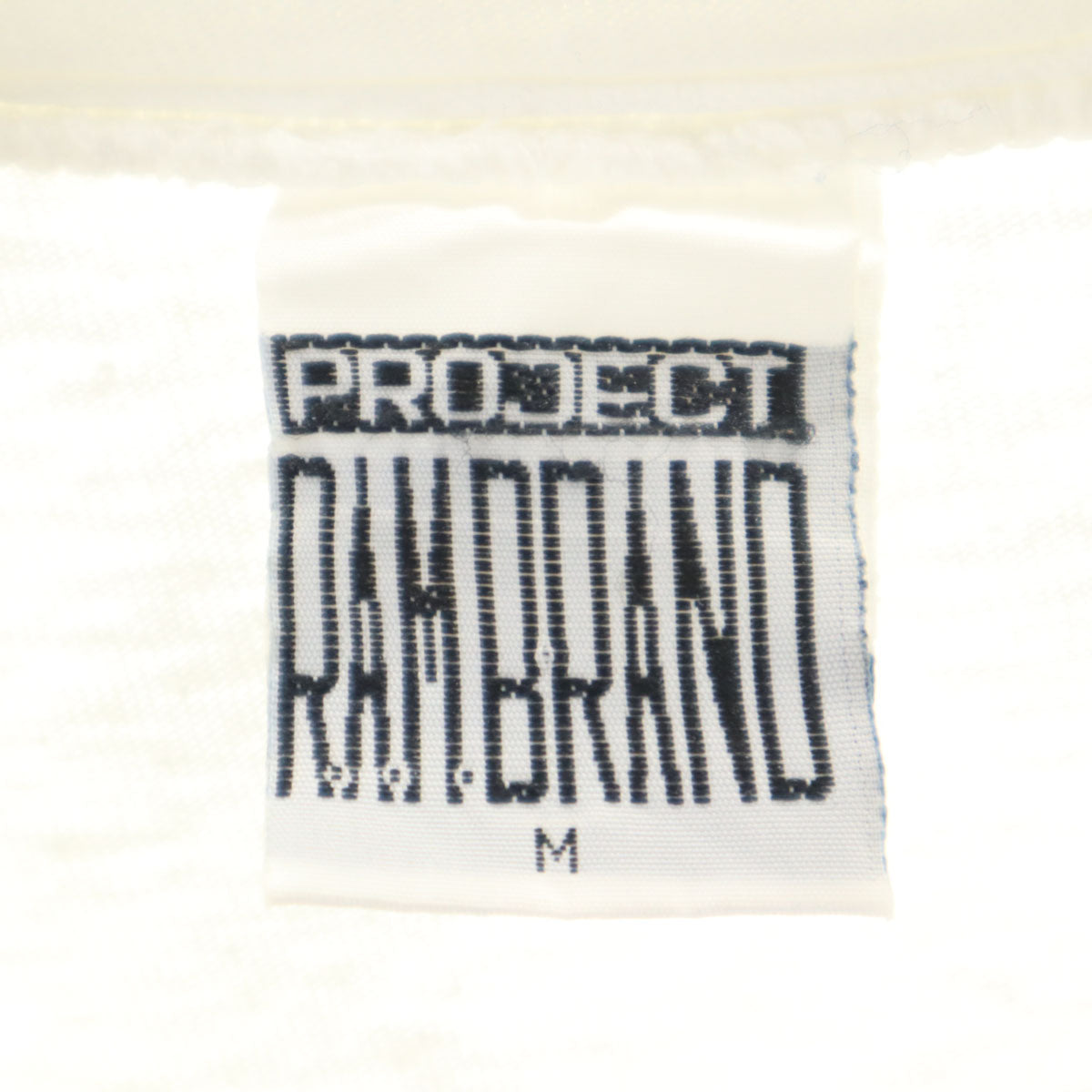 R.A.M BRAND 90s オールド ネズミ 半袖 Tシャツ M ホワイト シングルステッチ アニマル メンズ