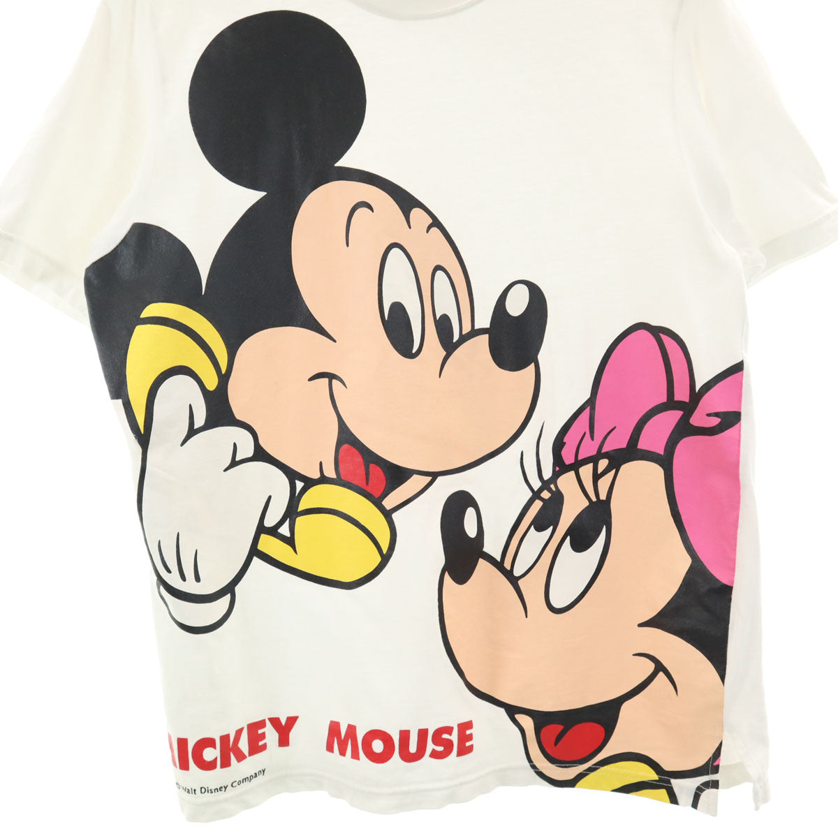 Mickey Unlimited ミッキーアンリミテッド ミッキーマウス 半袖 Tシャツ M ホワイト Disney ディズニー メンズ