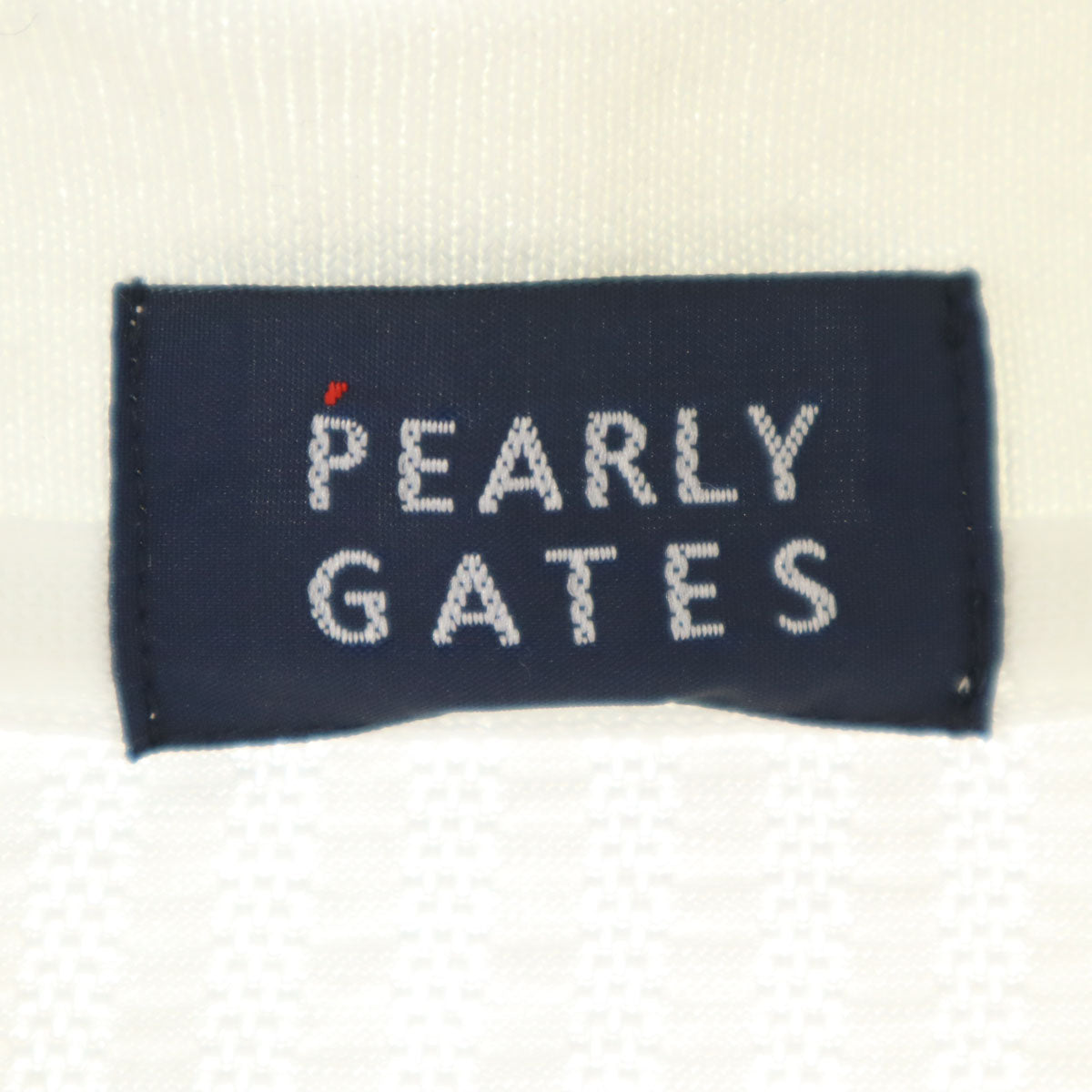PEARLY GATES パーリーゲイツ 日本製 ゴルフ 半袖 ポロシャツ 4 ホワイト メンズ