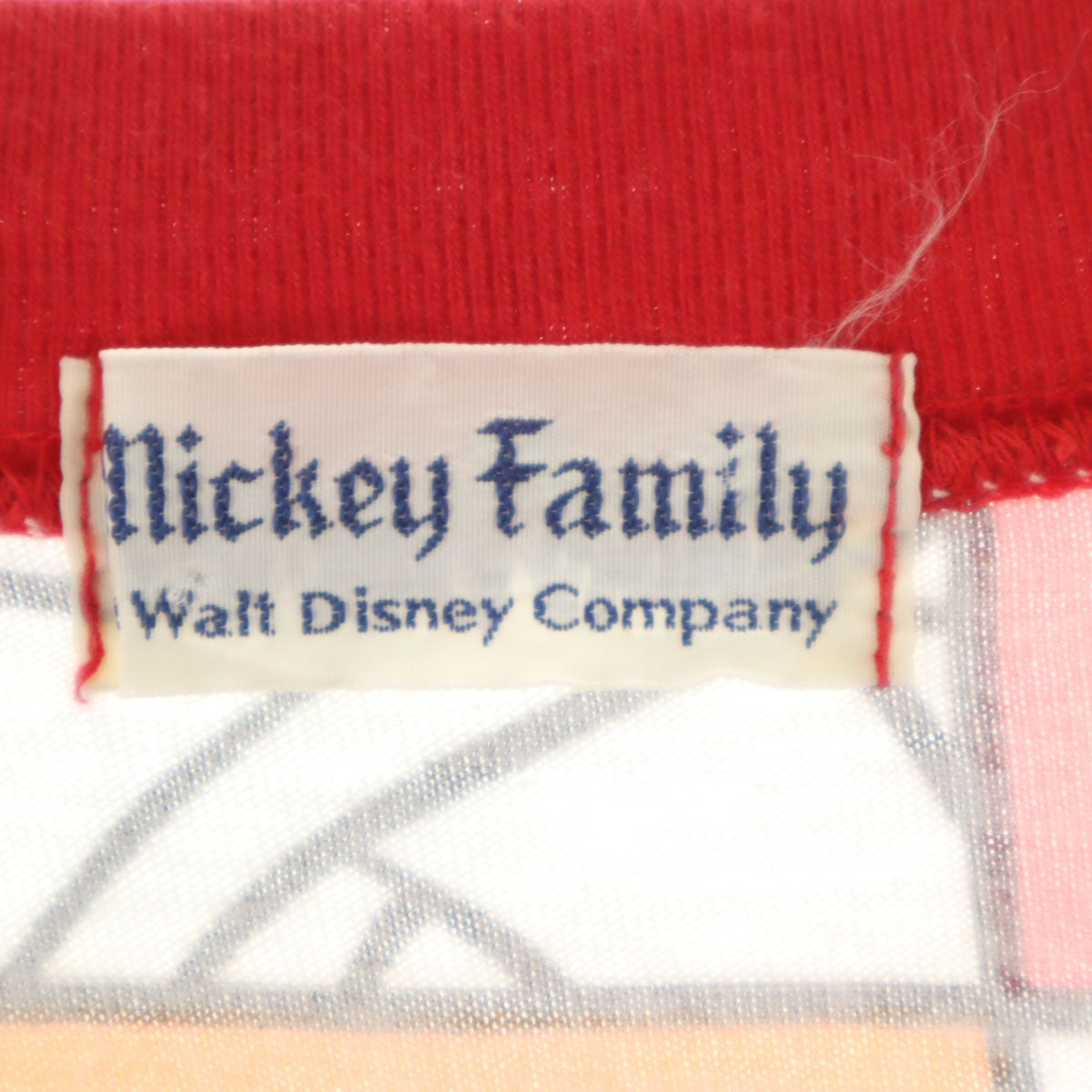 Mickey Family ミッキーファミリー 90s 日本製 オールド ドナルド 半袖 Tシャツ ホワイト Disney ディズニー メンズ