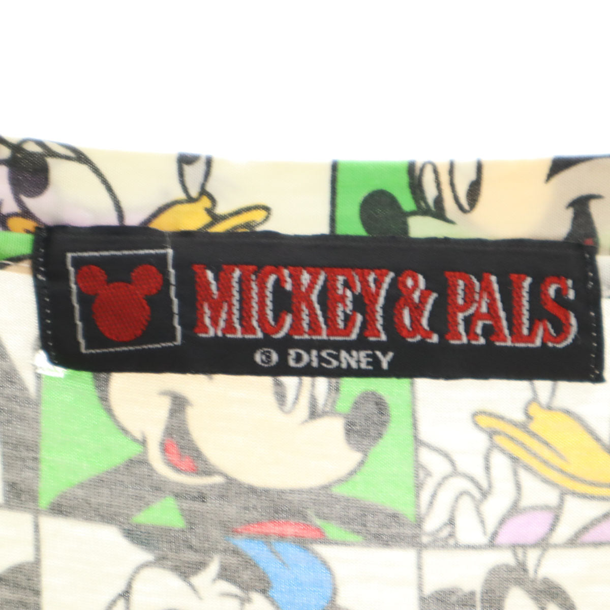 MICKEY&PALS ミッキー&パルズ ミッキーフレンズ 半袖 Tシャツ ホワイト Disney ディズニー メンズ