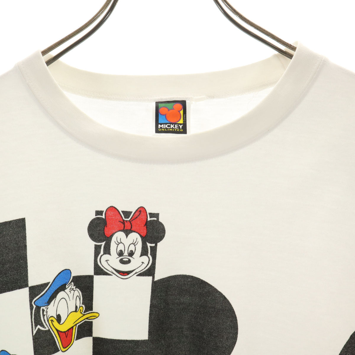 Mickey Unlimited ミッキーアンリミテッド ミッキーフレンズ 半袖 Tシャツ ホワイト Disney ディズニー メンズ