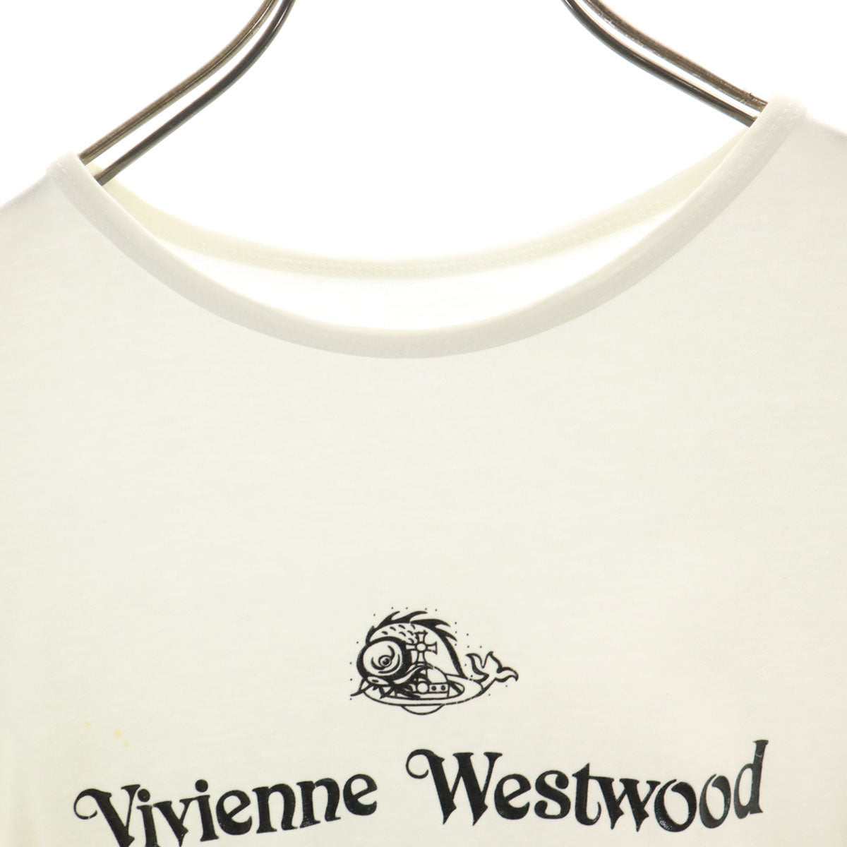 Vivienne Westwood ヴィヴィアンウエストウッド 半袖 Tシャツ 50 ホワイト OCEAN レディース