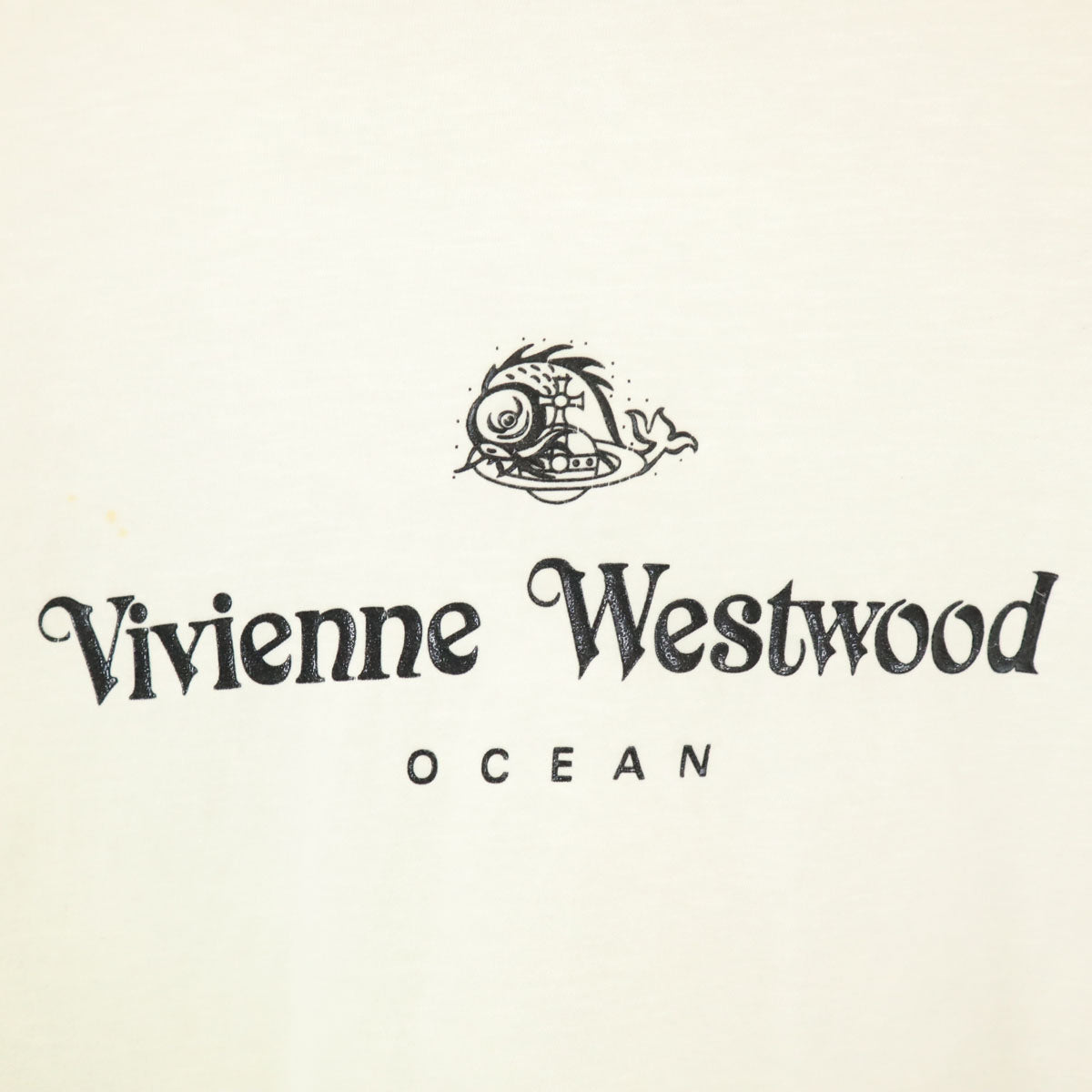 Vivienne Westwood ヴィヴィアンウエストウッド 半袖 Tシャツ 50 ホワイト OCEAN レディース