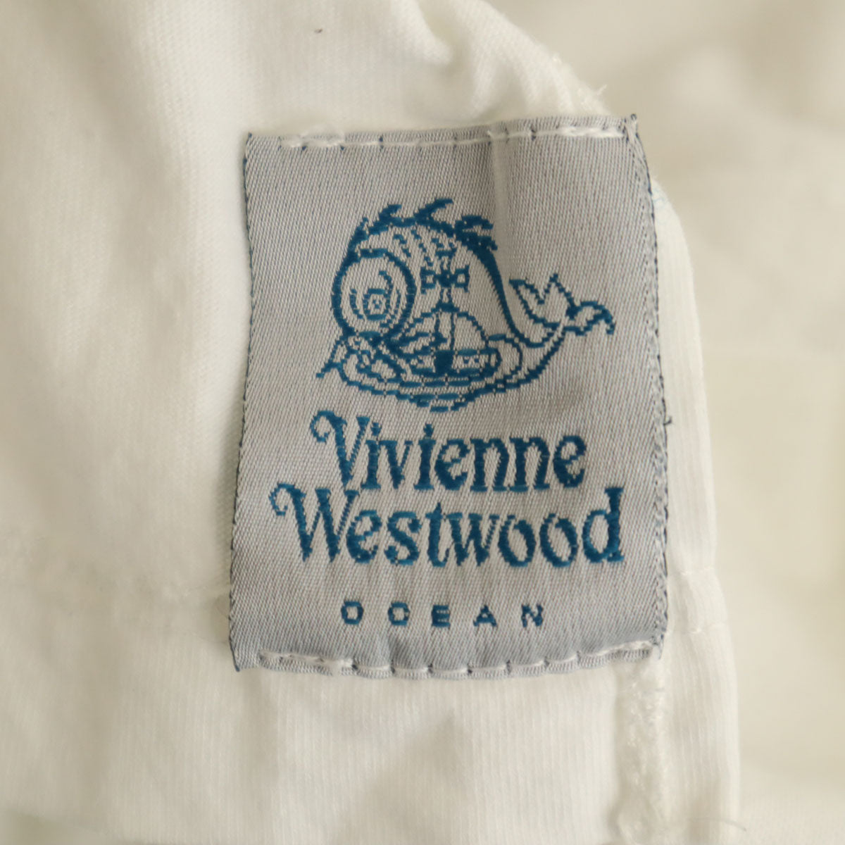 Vivienne Westwood ヴィヴィアンウエストウッド 半袖 Tシャツ 50 ホワイト OCEAN レディース