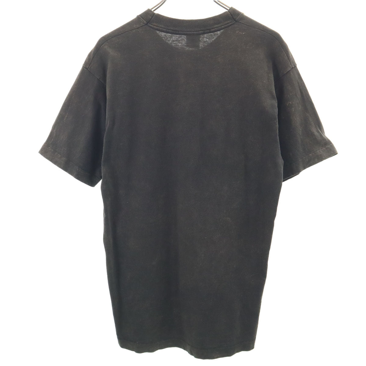 FRUIT OF THE LOOM フルーツオブザルーム 90s USA製 オールド 半袖 シングルステッチ Tシャツ L ブラック系 メンズ