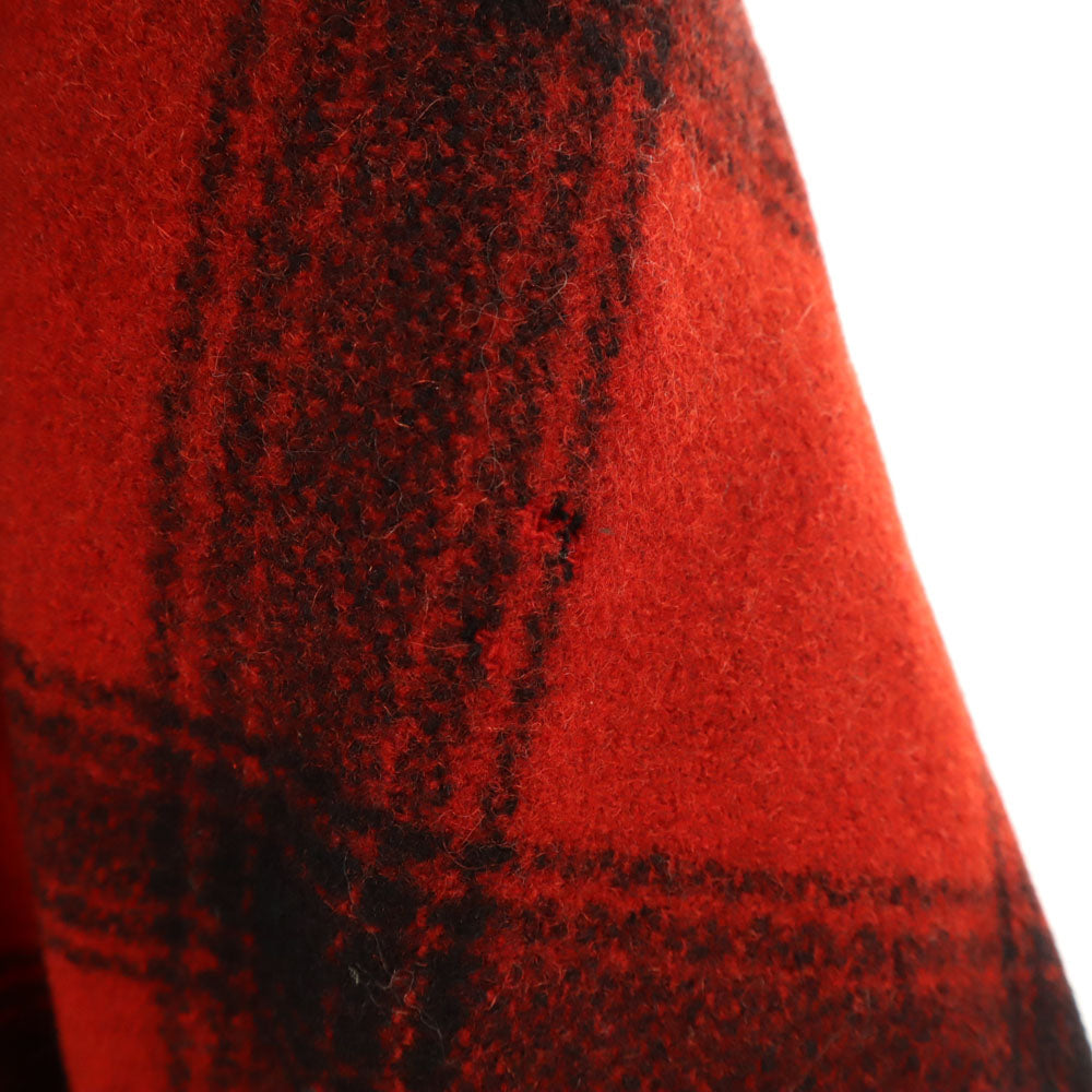 VINTAGE ヴィンテージ 40s 50s ハンドウォーマーポケット マッキーノ バッファローチェック柄 ウール ハンティングジャケット レッド メンズ