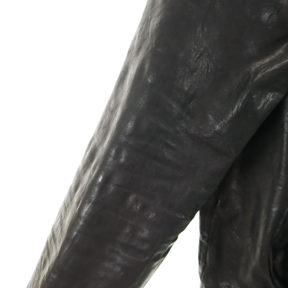 ロイヤルフラッシュ 羊革 レザージャケット L ブラック メンズ