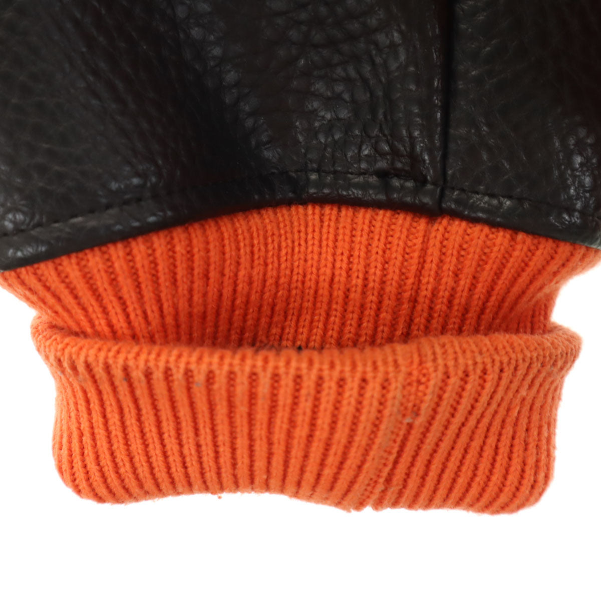 WTAPS ダブルタップス 18AW バックロゴ メルトン スタジャン 2 オレンジ 中綿 182BRDT-JKM04 メンズ