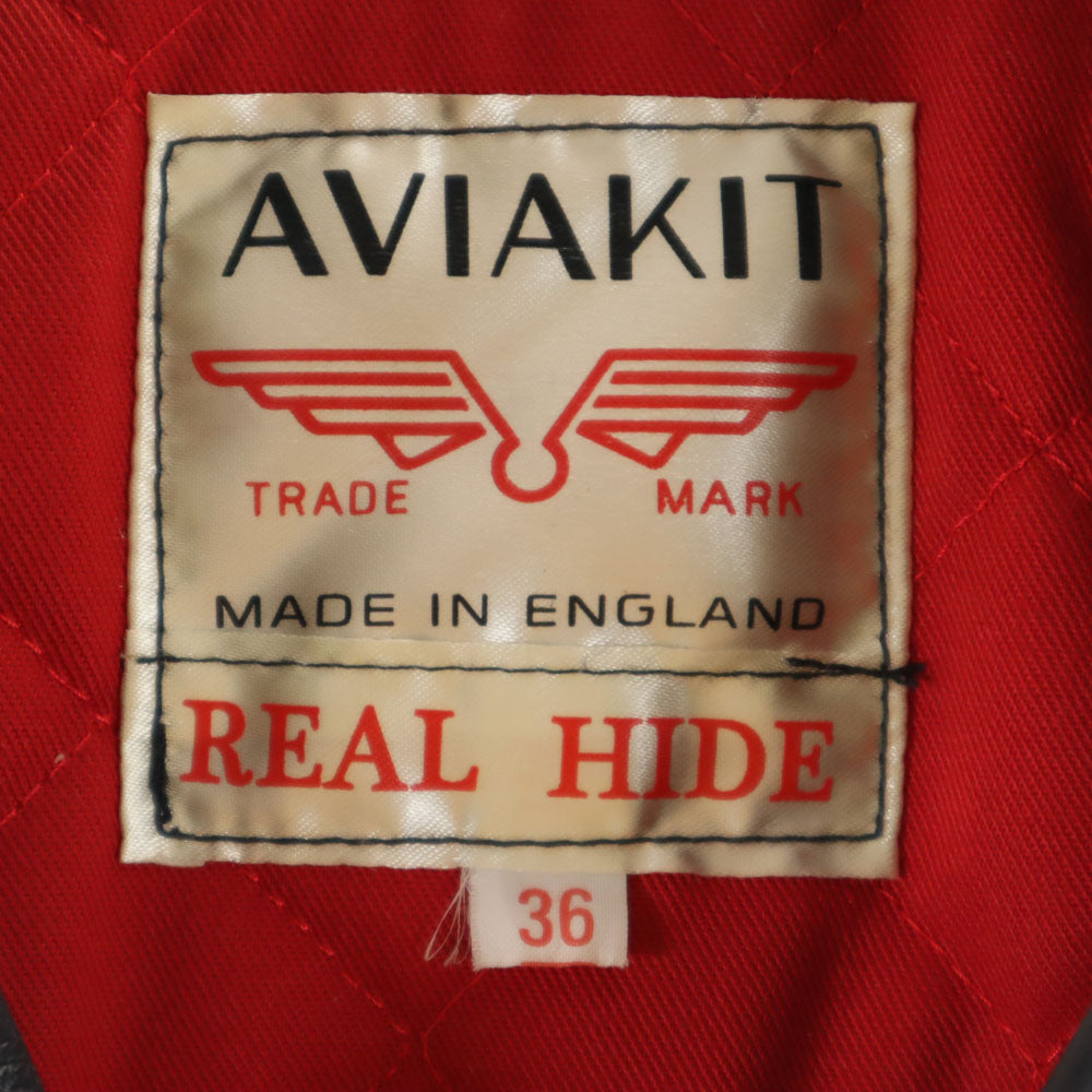 Lewis Leathers ルイスレザー ライトニング391 イングランド製 ダブルライダースジャケット 36 ネイビー Lightning#391 メンズ