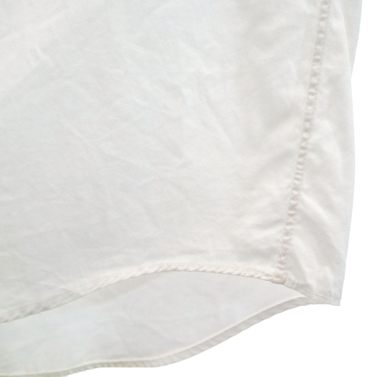 robe de chambre COMME des GARCONS ローブドシャンブルコムデギャルソン 2000年 00s 日本製 オールド 半袖 シャツ S アイボリー レディース
