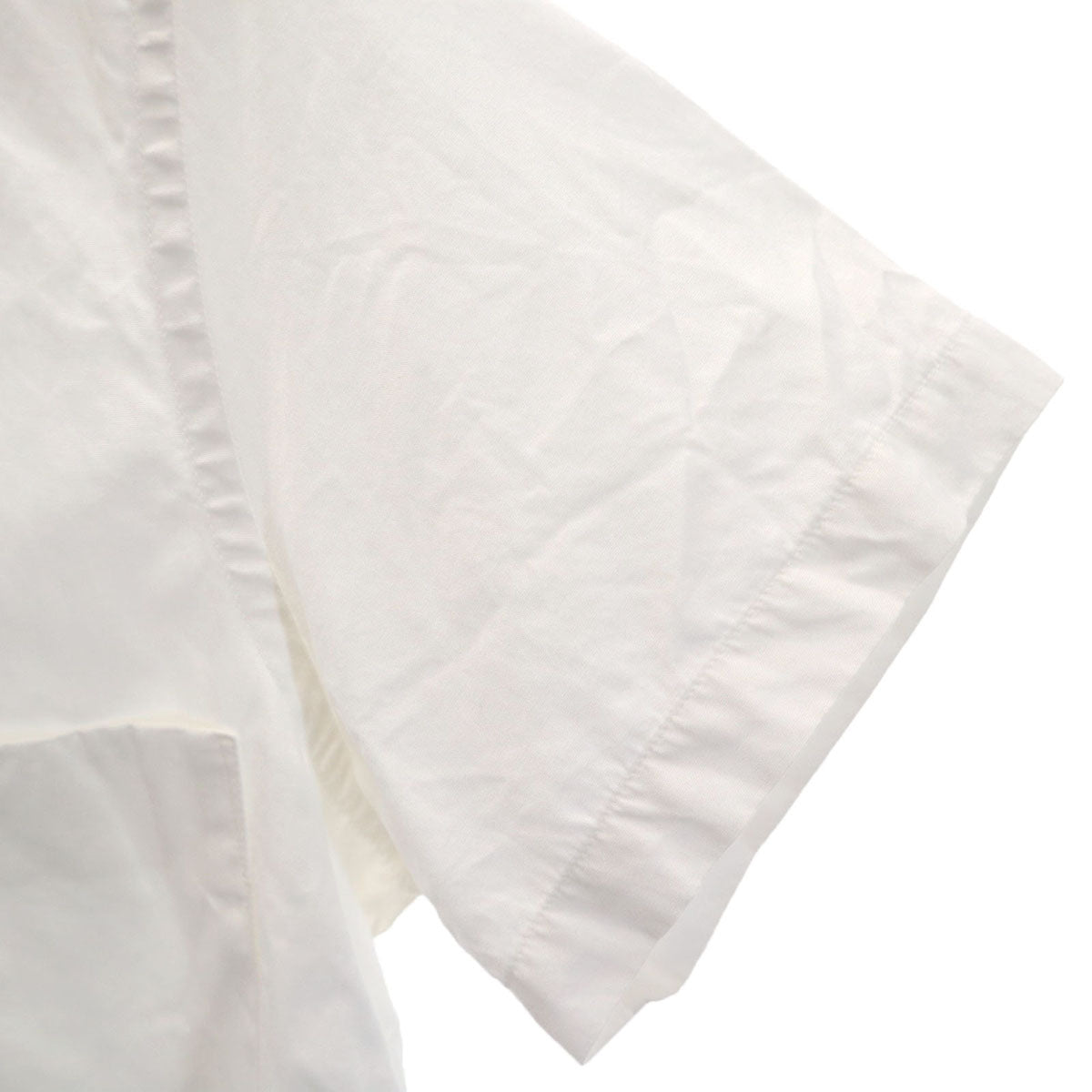 robe de chambre COMME des GARCONS ローブドシャンブルコムデギャルソン 2000年 00s 日本製 オールド 半袖 シャツ S アイボリー レディース
