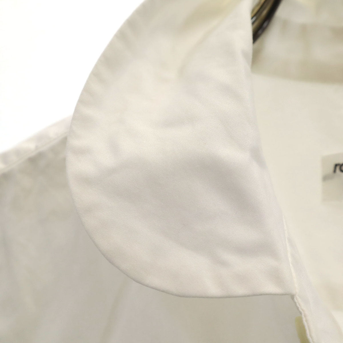 robe de chambre COMME des GARCONS ローブドシャンブルコムデギャルソン 2000年 00s 日本製 オールド 半袖 シャツ S アイボリー レディース
