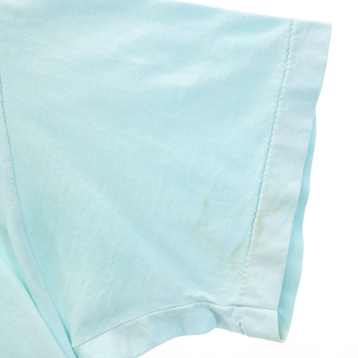 FRUIT OF THE LOOM フルーツオブザルーム 90s USA製 オールド ダック 半袖 Tシャツ L 水色 シングルステッチ メンズ