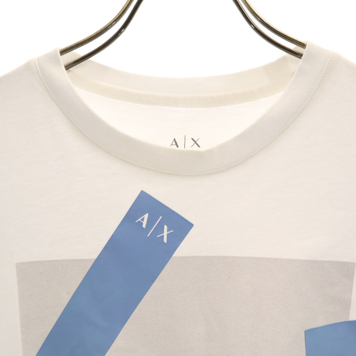 ARMANI EXCHANGE アルマーニエクスチェンジ 半袖 Tシャツ S ホワイト メンズ