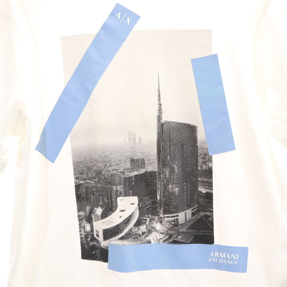 ARMANI EXCHANGE アルマーニエクスチェンジ 半袖 Tシャツ S ホワイト メンズ