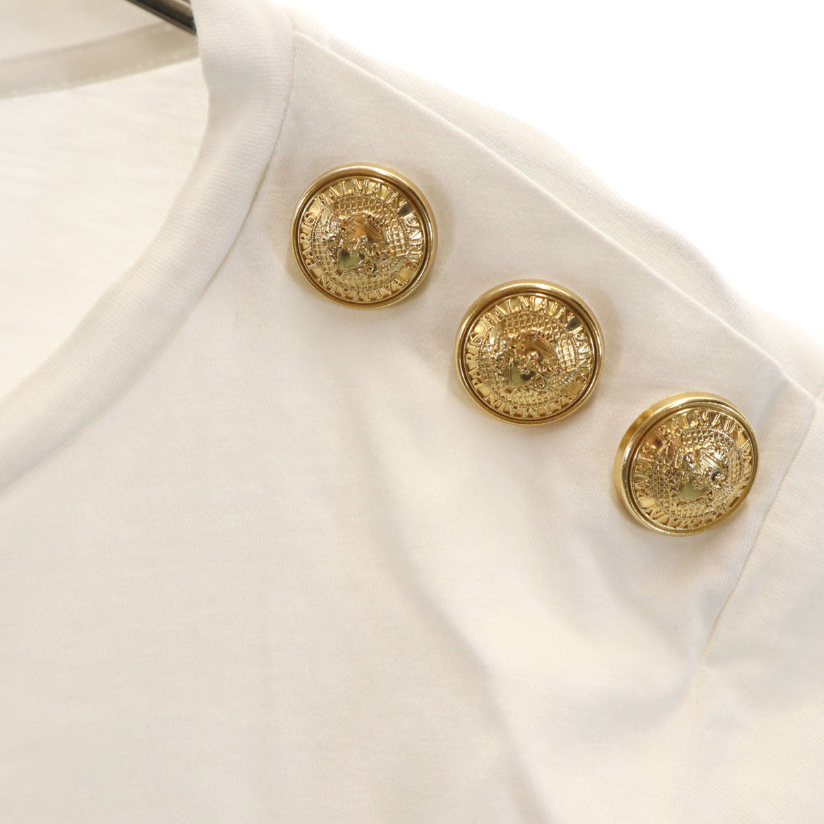 BALMAIN バルマン 半袖 Tシャツ 36 ホワイト レディース