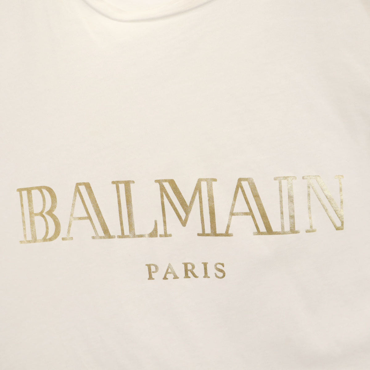 BALMAIN バルマン 半袖 Tシャツ 36 ホワイト レディース