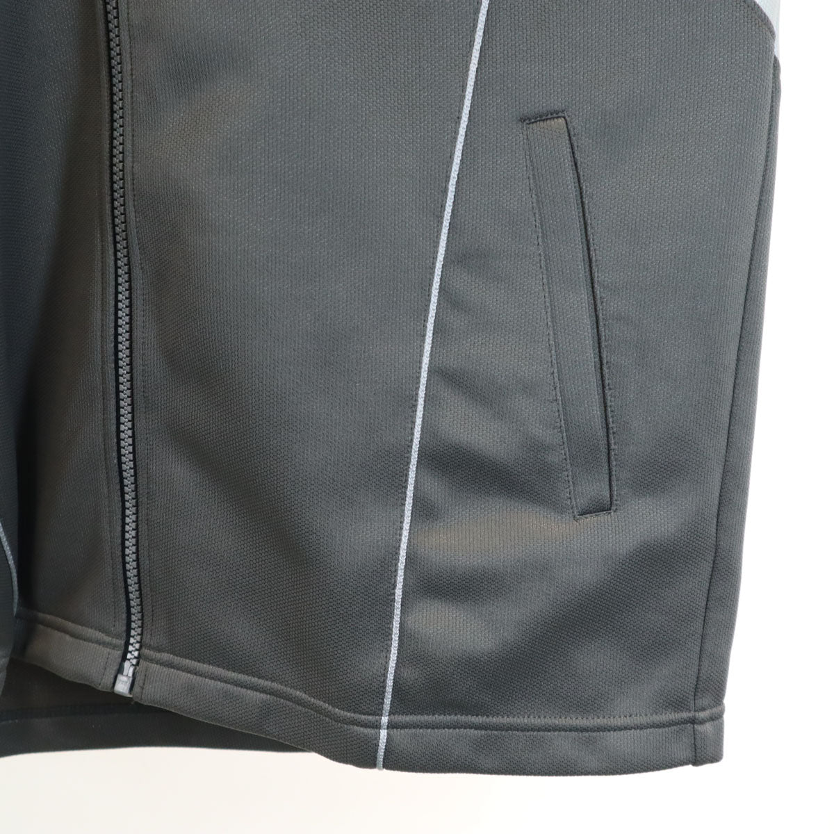 asics アシックス トレーニング ジャージジャケット 上下 セットアップ M グレー メンズ