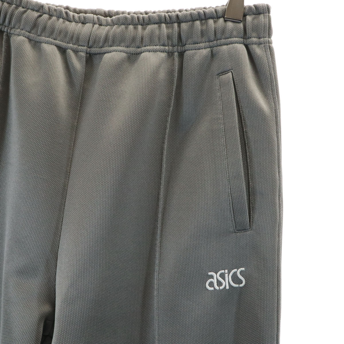 asics アシックス トレーニング ジャージジャケット 上下 セットアップ M グレー メンズ