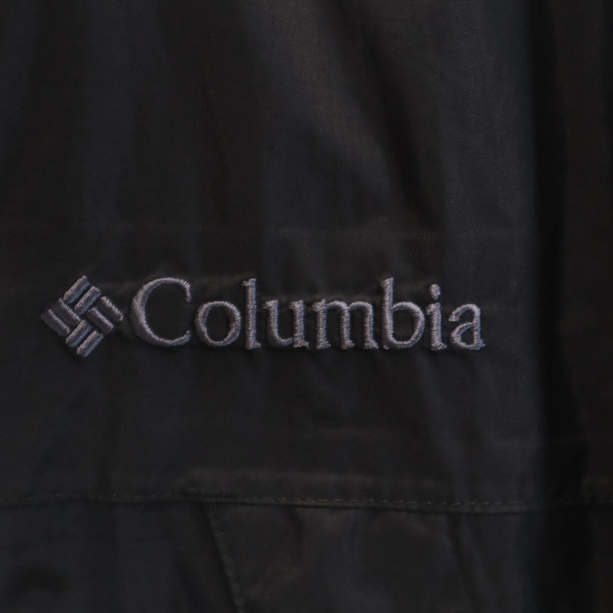Columbia コロンビア レインジャケット S ブラック 収納袋付き アウトドア メンズ