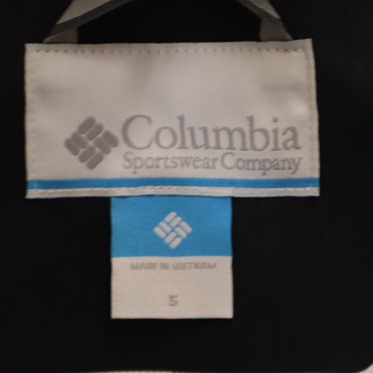 Columbia コロンビア レインジャケット S ブラック 収納袋付き アウトドア メンズ