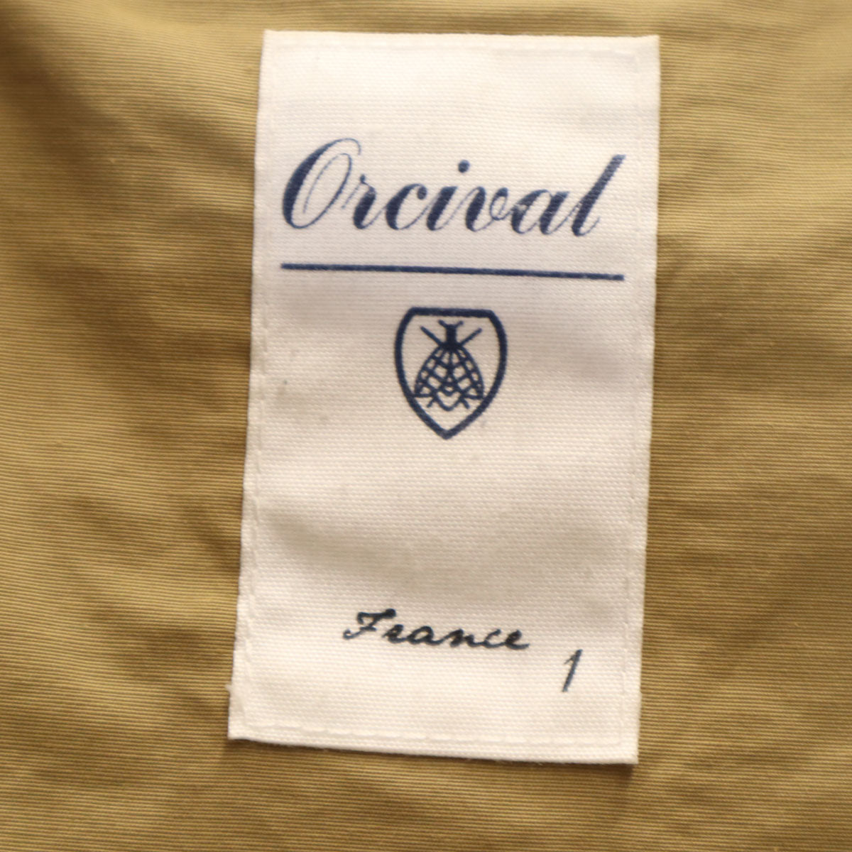 ORCIVAL オーシバル 長袖 ロング ジップパーカー 1 ベージュ系 レディース