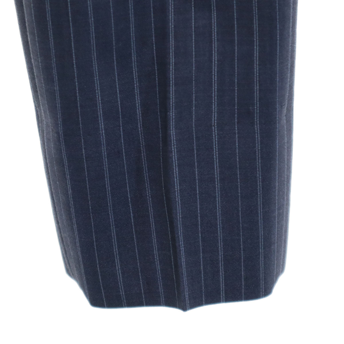 UNITED ARROWS ユナイテッドアローズ ウールブレンド ストライプ柄 スーツ 上下 セットアップ 42 ネイビー メンズ