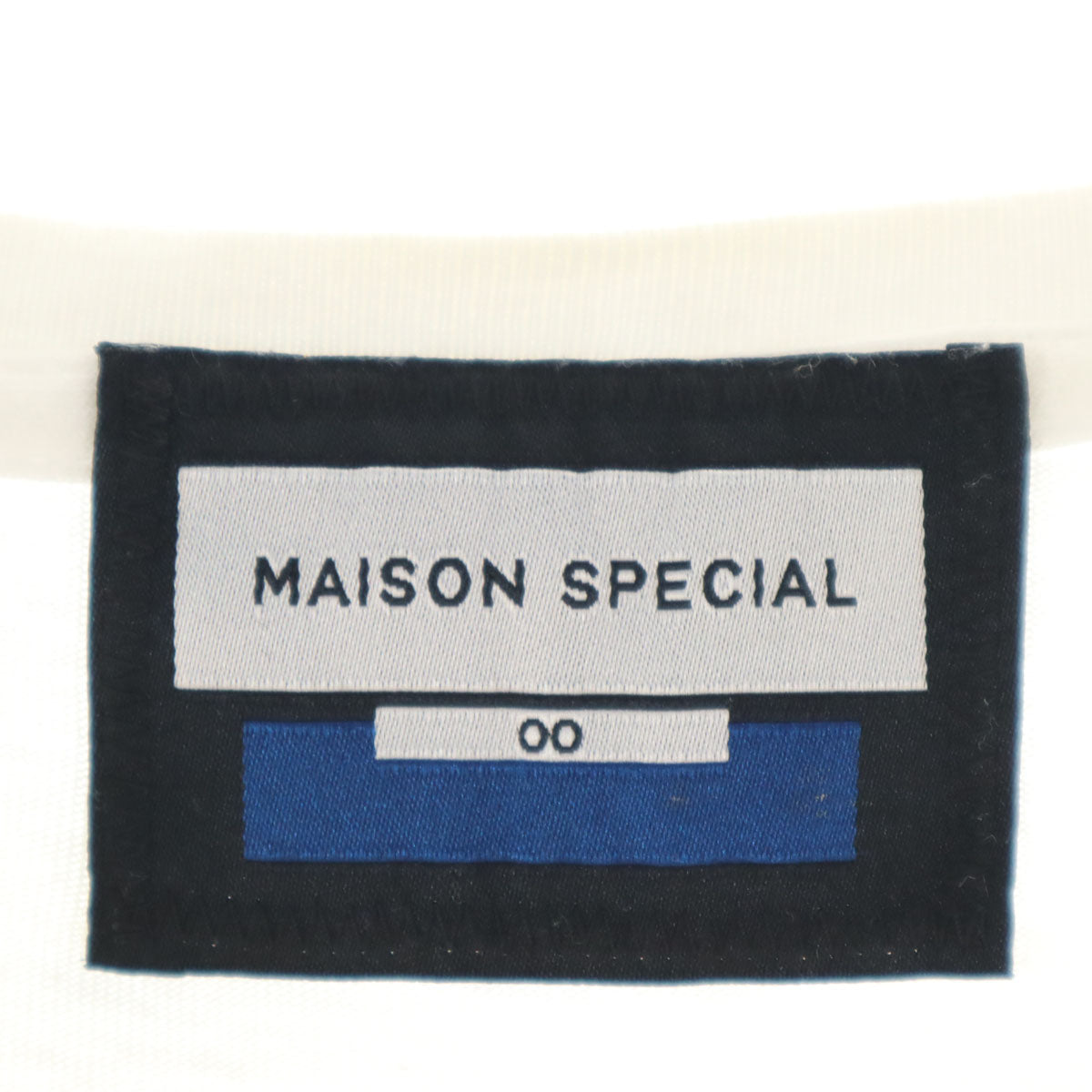 MAISON SPECIAL メゾンスペシャル 半袖 Tシャツ 0 ホワイト メンズ