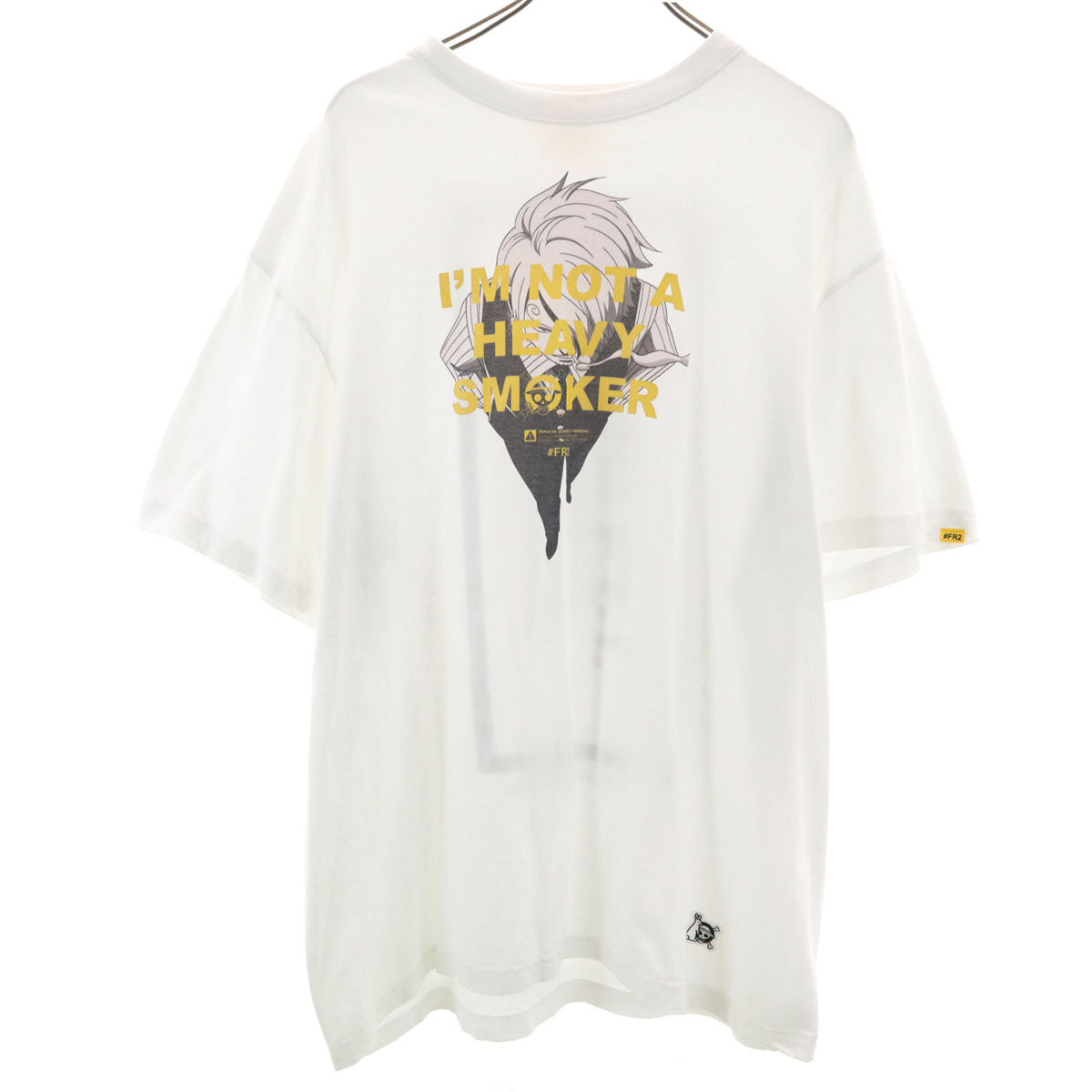 FR2 エフアールツー ONE PIECE ワンピース コラボ サンジ 半袖 Tシャツ XL ホワイト メンズ