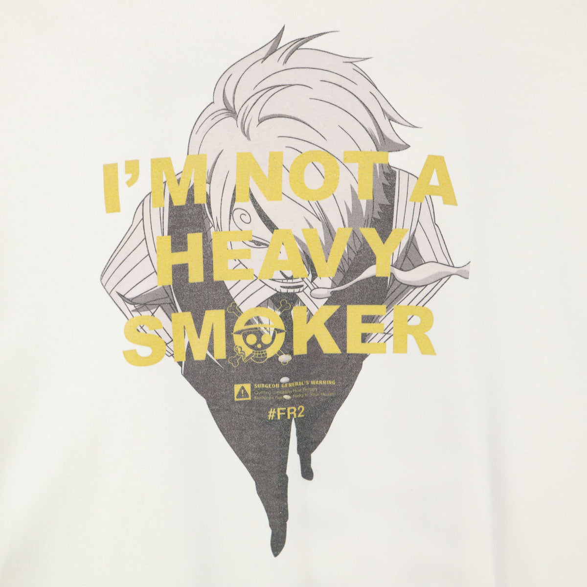 FR2 エフアールツー ONE PIECE ワンピース コラボ サンジ 半袖 Tシャツ XL ホワイト メンズ