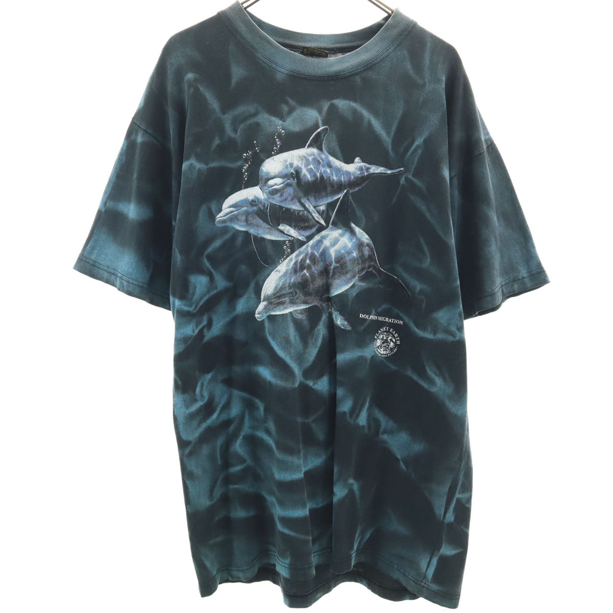 CHURINGA チュリンガ オーストラリア製 ドルフィン 半袖 Tシャツ L ブラック メンズ