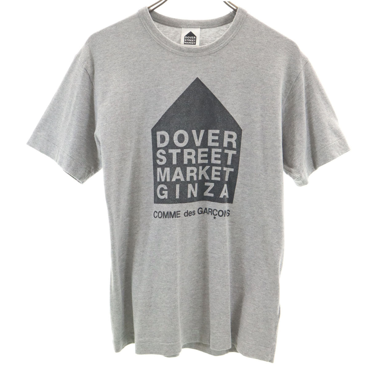 DOVER STREET MARKET ドーバーストリートマーケット 2012年 日本製 半袖 Tシャツ M グレー コムデギャルソン メンズ