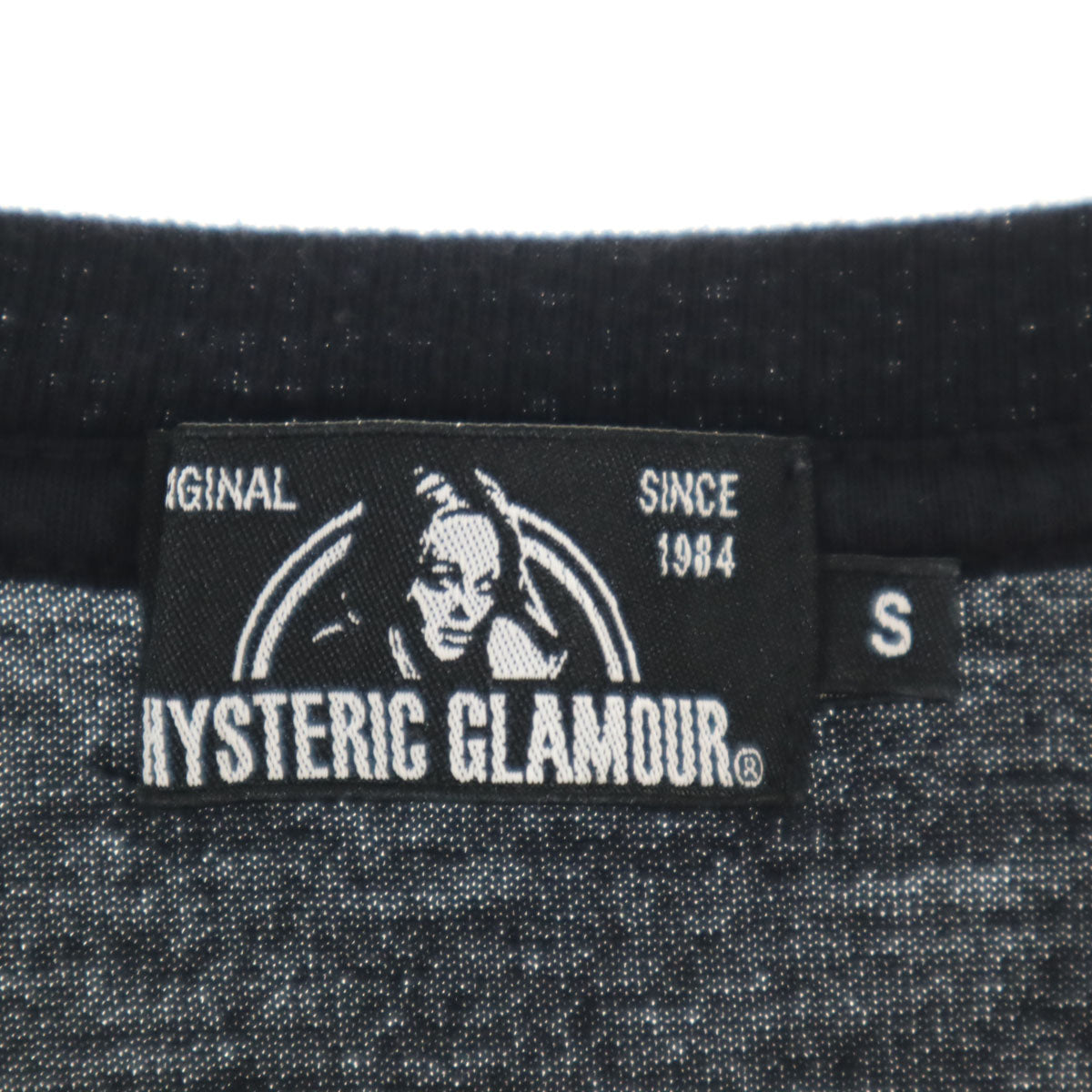 HYSTERIC GLAMOUR ヒステリックグラマー 日本製 半袖 Tシャツ S ブラック メンズ