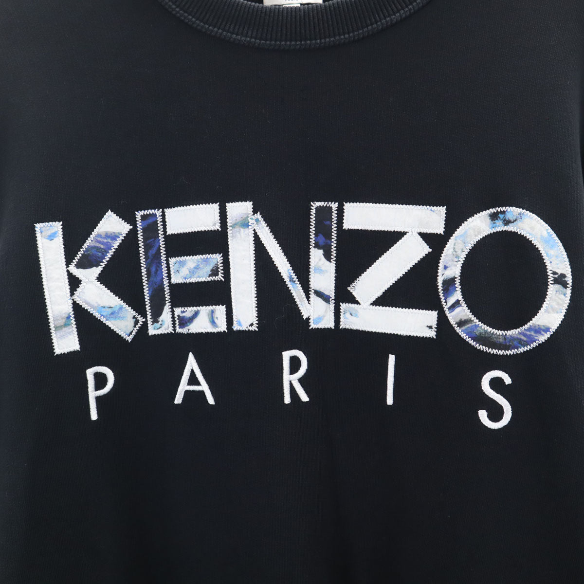 KENZO ケンゾー ポルトガル製 長袖 トレーナー S ブラック メンズ