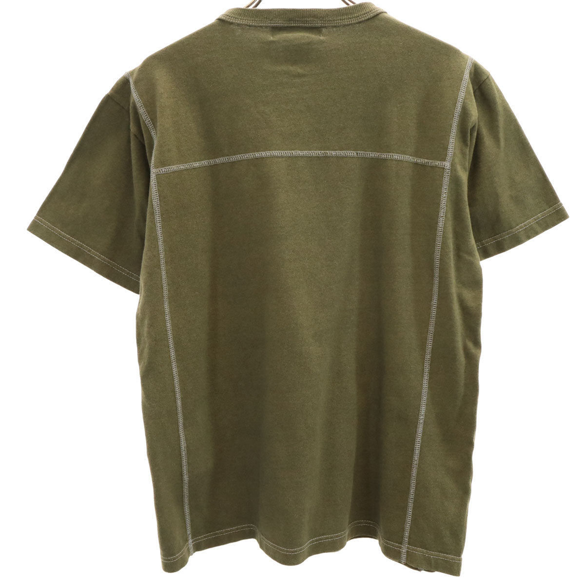 eYe COMME des GARCONS JUNYA WATANABE MAN アイコムデギャルソンジュンヤワタナベマン 2006年 Champion チャンピオン コラボ 日本製 半袖 Tシャツ S カーキ メンズ
