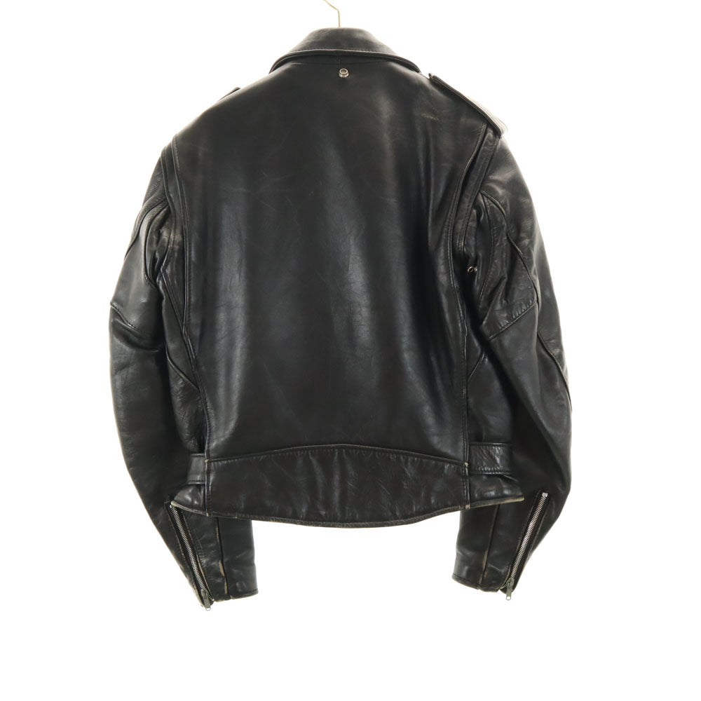 schott ショット 80s 90s オールド USA製 ダブルライダースジャケット 38 ブラック メンズ