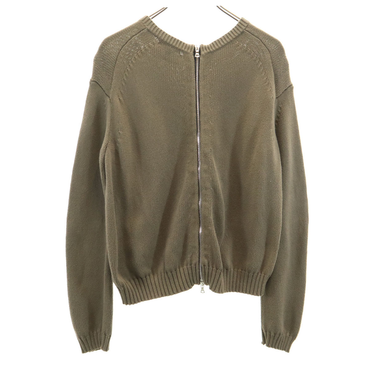 Drawer ドゥロワー 長袖 ニット 2 ブラウン レディース