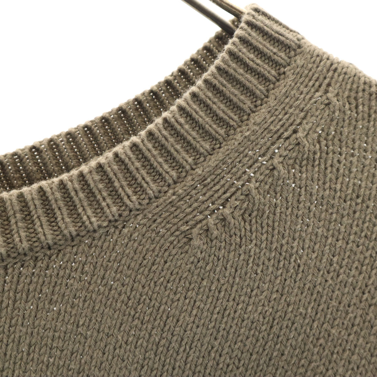 Drawer ドゥロワー 長袖 ニット 2 ブラウン レディース