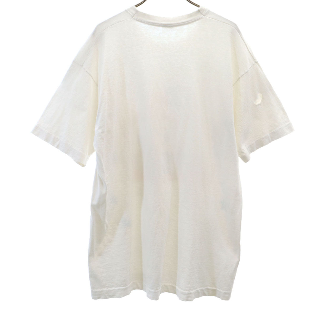 FRUIT OF THE LOOM フルーツオブザルーム 80s 90s USA製 オールド TEXAS 半袖 Tシャツ L ホワイト シングルステッチ メンズ