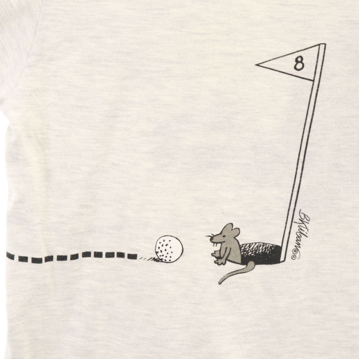 Crazy Shirt クレイジーシャツ 90s USA製 オールド クリバンキャット 半袖 Tシャツ M グレー メンズ