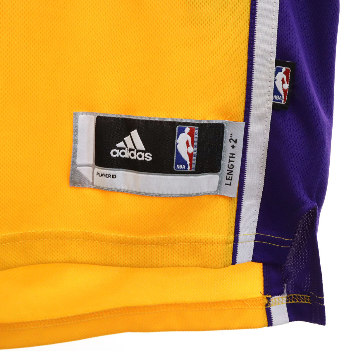 adidas アディダス ユニフォーム タンクトップ S イエロー ロサンゼルスレイカーズ コービーブライアント 24 メンズ