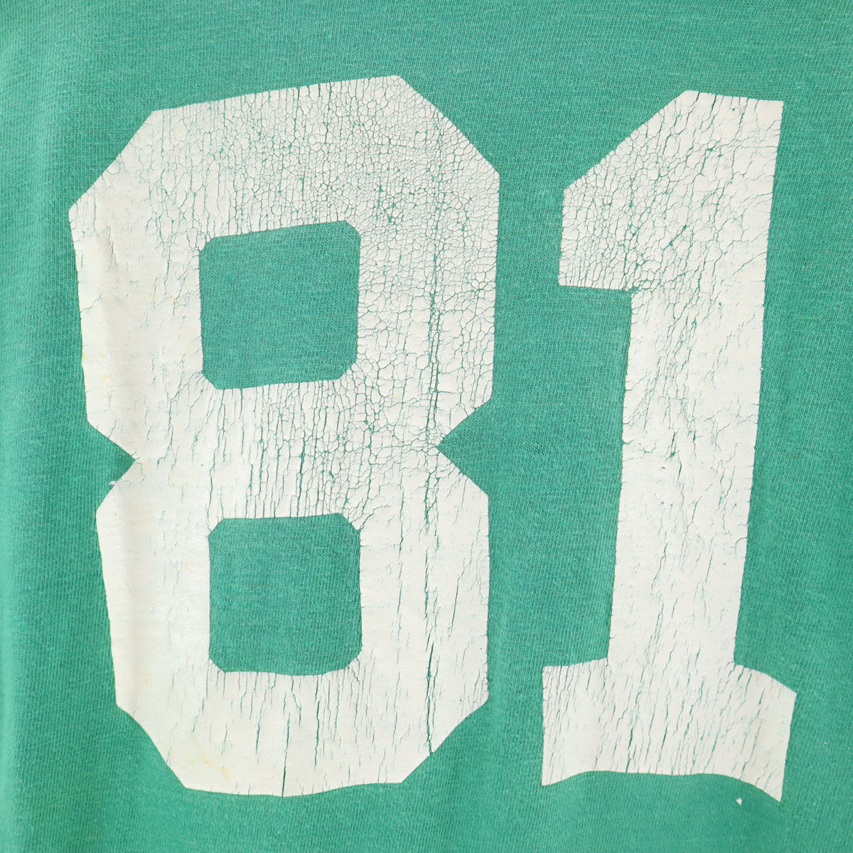 Champion チャンピオン 70s USA製 バータグ ヴィンテージ 81 半袖 Tシャツ L グリーン メンズ