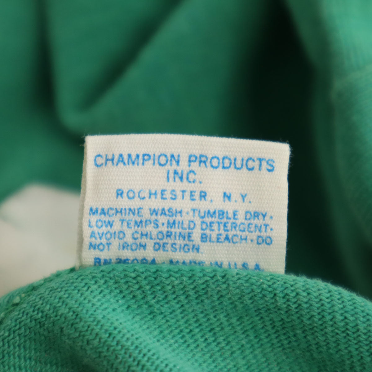 Champion チャンピオン 70s USA製 バータグ ヴィンテージ 81 半袖 Tシャツ L グリーン メンズ