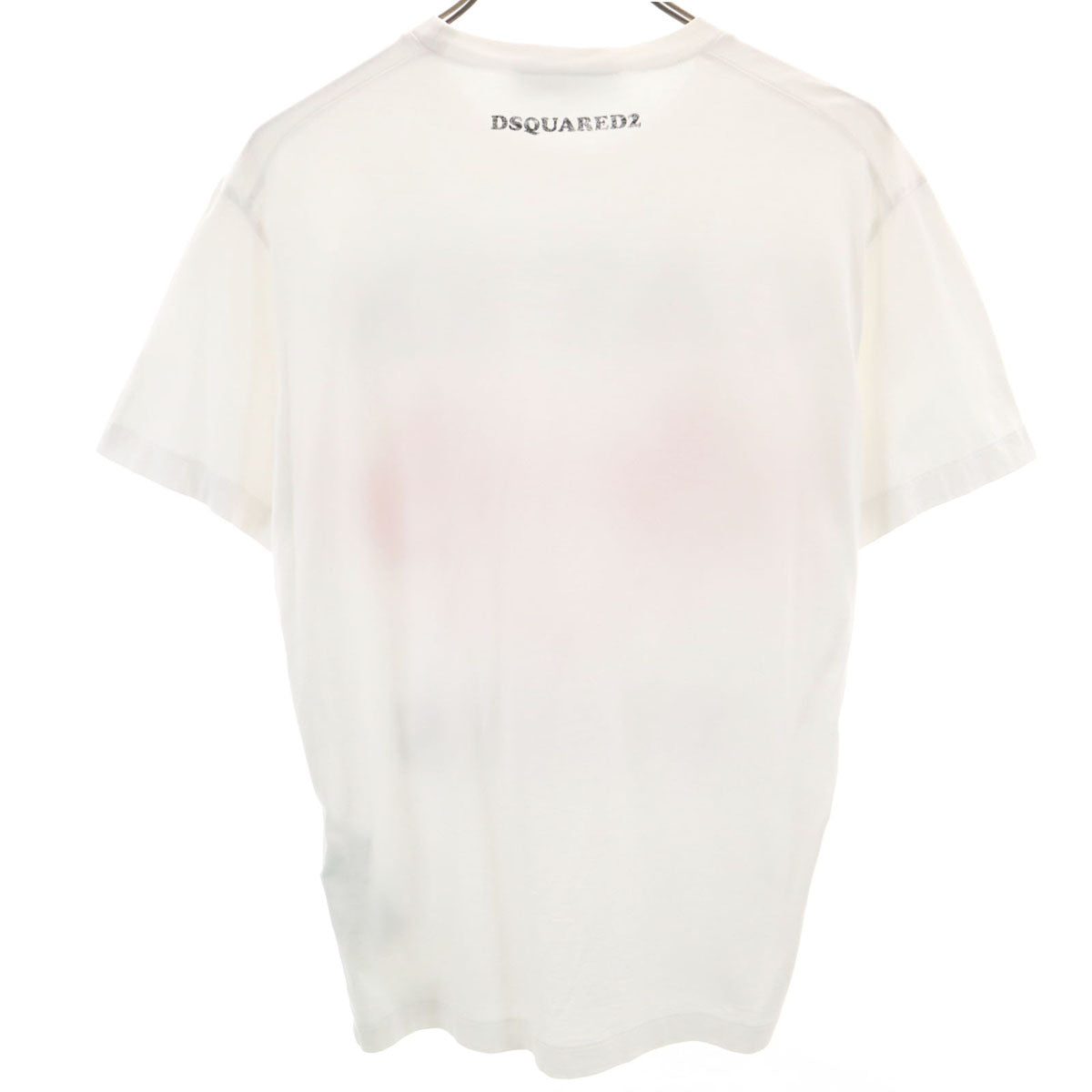 DSQUARED2 ディースクエアード ポルトガル製 CATEN TWINS 半袖 Tシャツ XS ホワイト メンズ